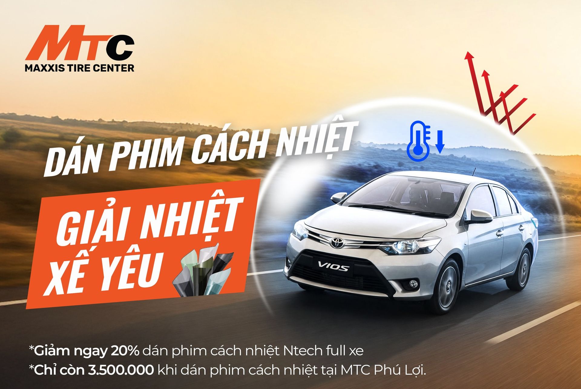 dán phim cách nhiệt 3M