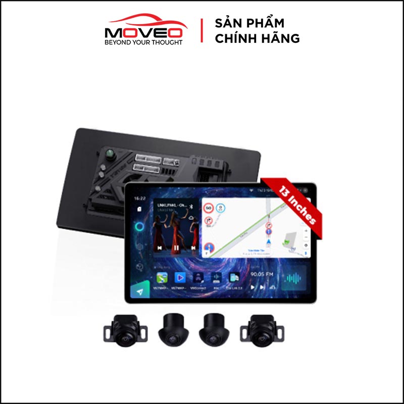 MÀN HÌNH VIETMAP TEYES CC3 2K MAX 4GB-32GB 11.5 INCH KÈM CAMERA 360 ĐỘ