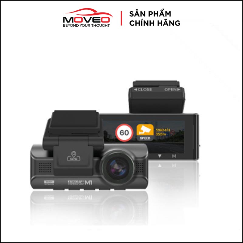 CAMERA HÀNH TRÌNH VIETMAP M1 TRƯỚC + SAU