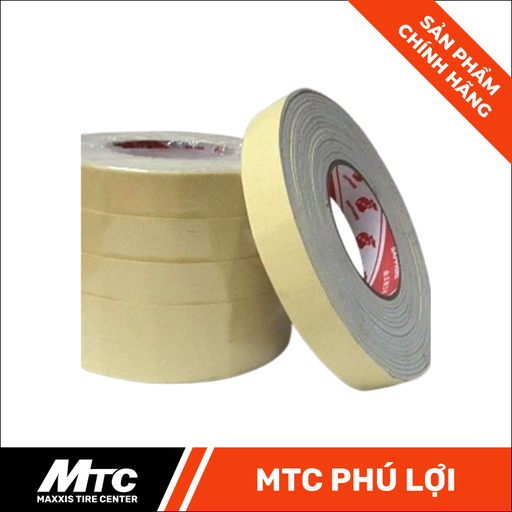 [MTCOCA0050] BĂNG KEO 2 MẶT XỐP (10 CUỘN/CÂY)