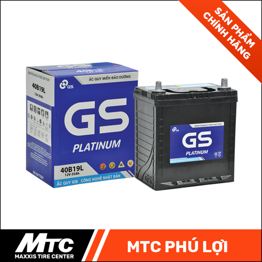 ẮC QUY GS MF40B19L 12V-35AH VN